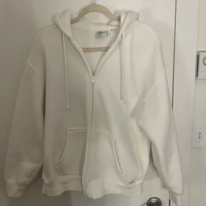 White TNA hoodie